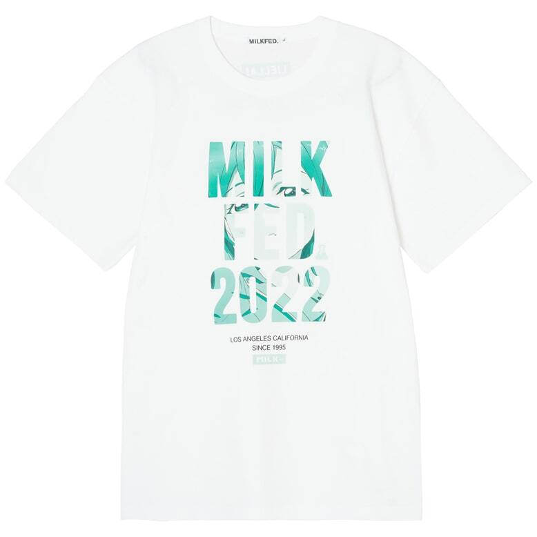 ミルクフェド×ラブライブ！スーパースター!! 四季 S/S TEE WHITE