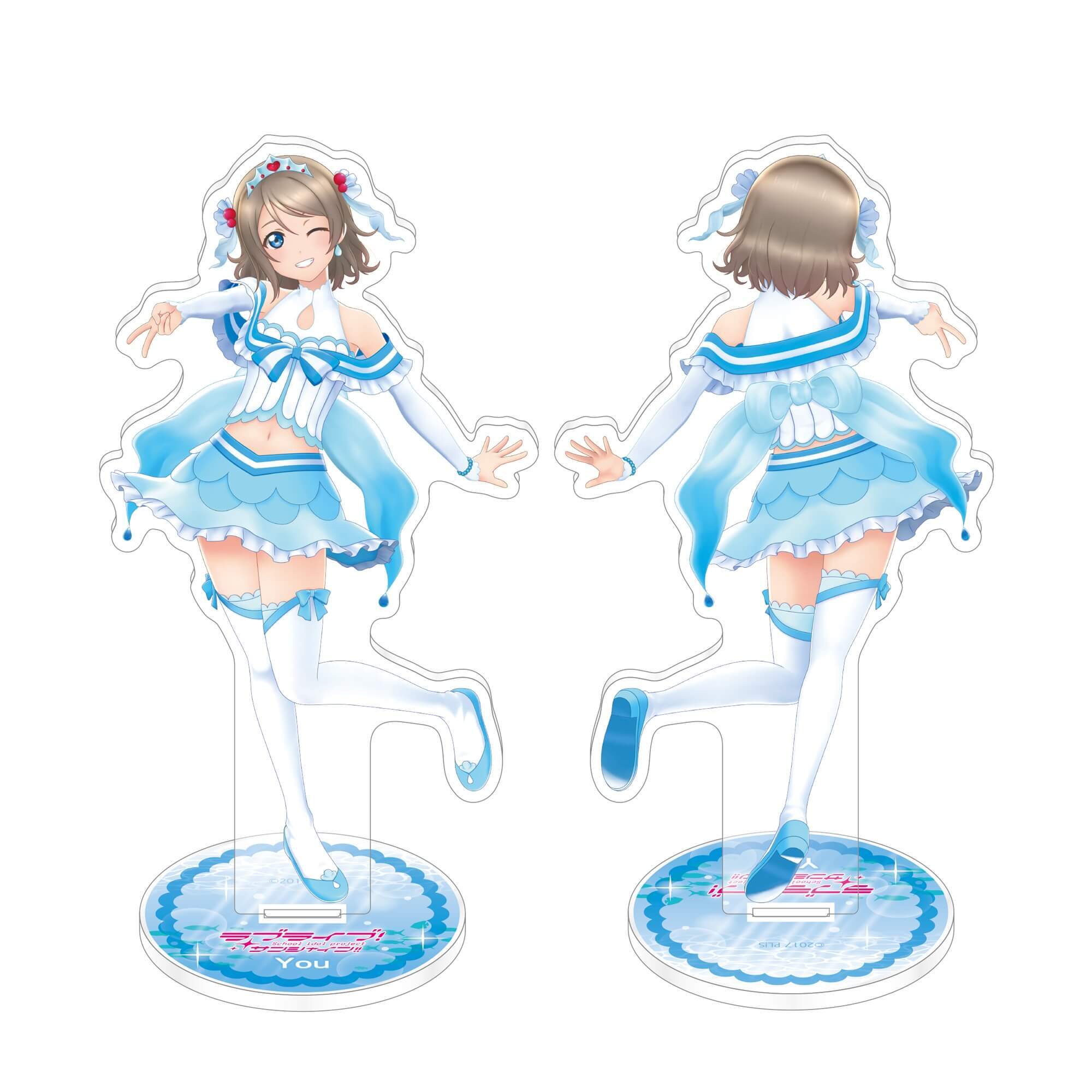 ラブライブ！サンシャイン!! 両面アクリルスタンド「恋になりたいAQUARIUM」 渡辺 曜_s1