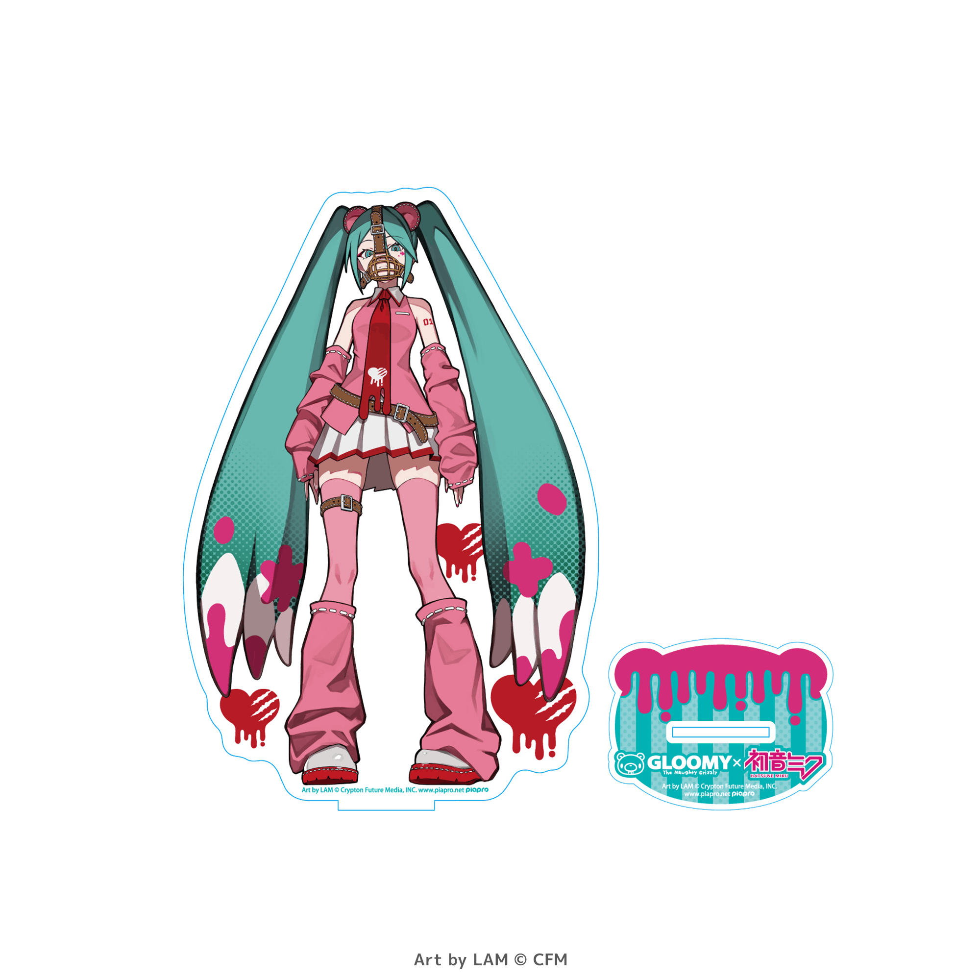 GLOOMY meets 初音ミク BIGオーロラアクリルスタンド 初音ミク