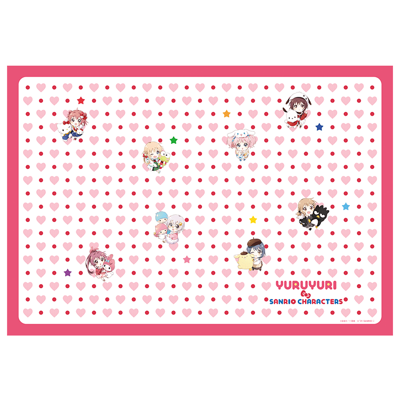 ゆるゆり×サンリオキャラクターズ ブランケット