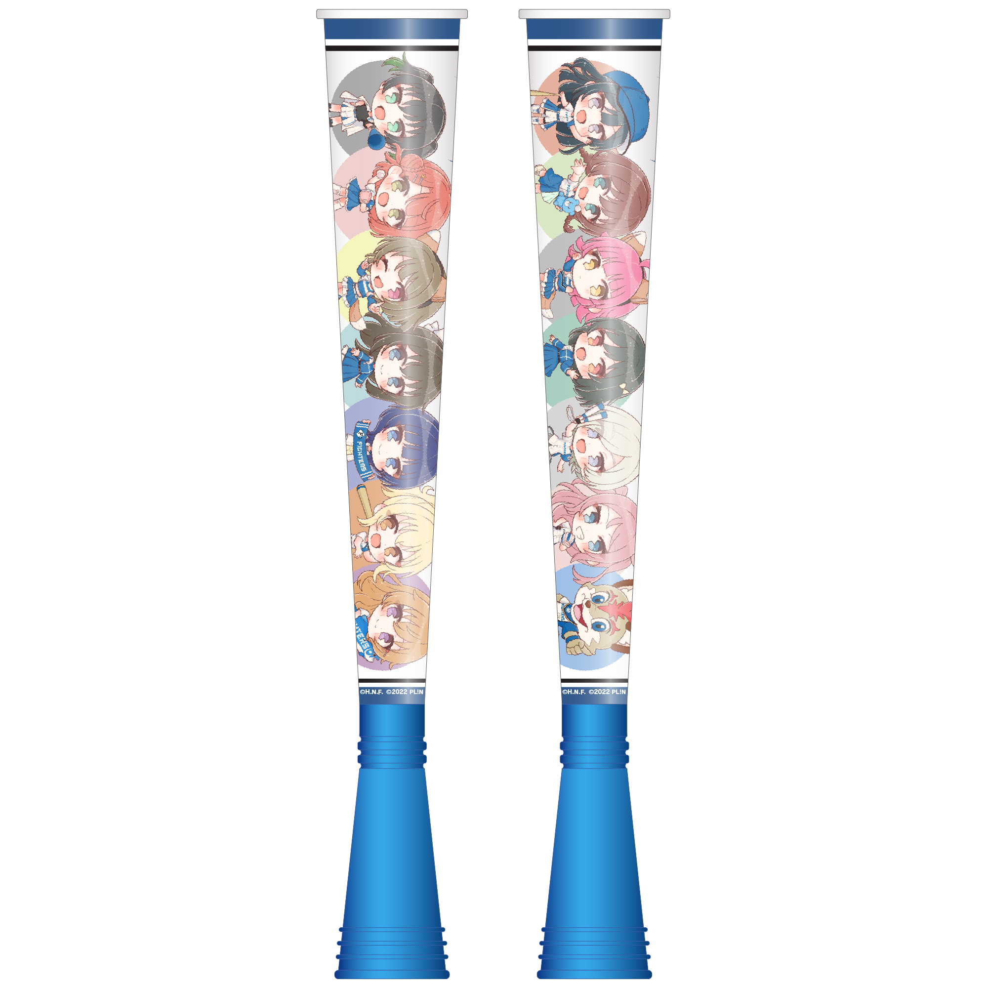 ラブライブ！虹ヶ咲学園スクールアイドル同好会 / 北海道日本ハムファイターズ 応援スティック _bb