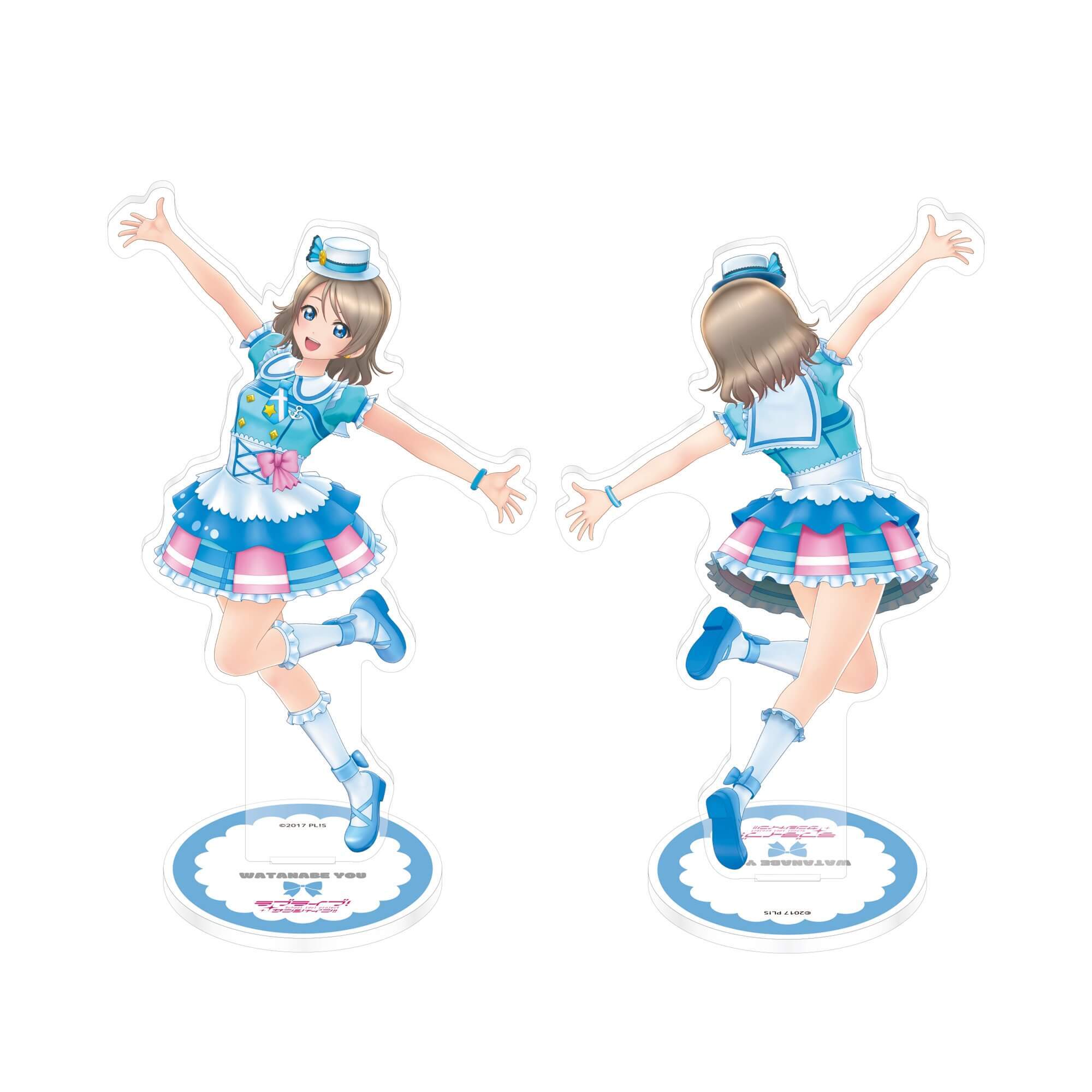 ラブライブ！サンシャイン!! 両面アクリルスタンド「君のこころは輝いてるかい？」 渡辺 曜_s1