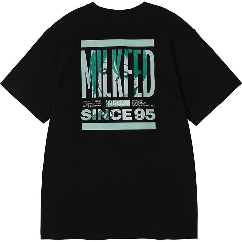 ミルクフェド×ラブライブ！スーパースター!! 四季 S/S TEE BLACK vol.2