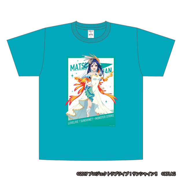 ラブライブ！サンシャイン!! Tシャツ モンストなりきりver. 松浦果南