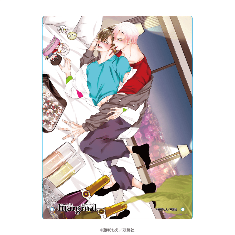 マージナル8周年フェア 腐男子召喚～異世界で神獣にハメられました～ アクリルプレート 凪・琴音 デザートver.