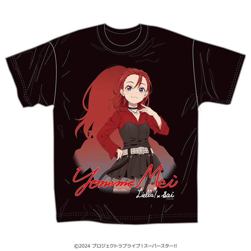 美容室sai×ラブライブ！スーパースター!! Tシャツ 米女メイ