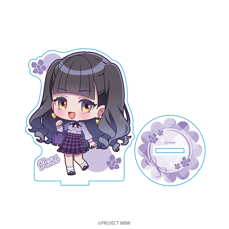 前橋ウィッチーズ アクリルスタンド 新里アズ ミニキャラ 春服ver. 