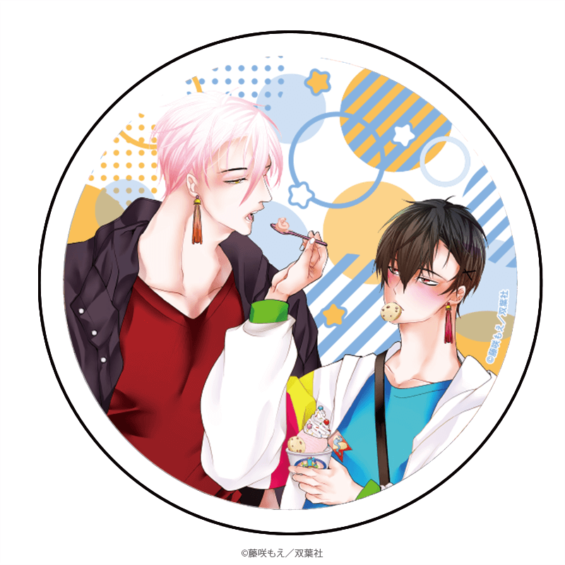 マージナル8周年フェア 腐男子召喚～異世界で神獣にハメられました～ 白雲石コースター 凪・琴音 デートver.
