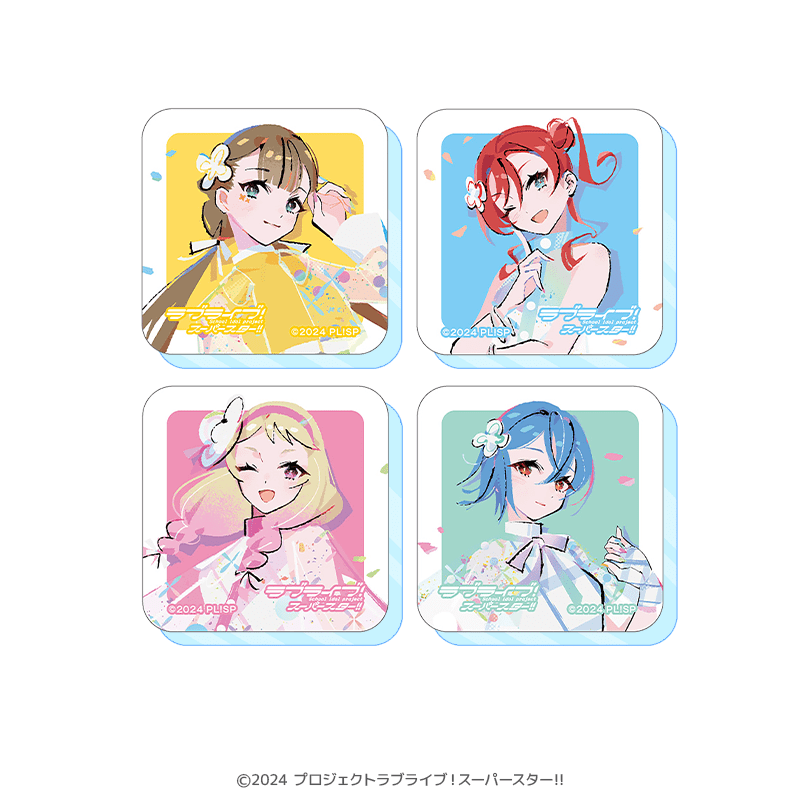 ラブライブ！スーパースター!! アクリルマグネット （イラスト：まのでまりな）（全4種）