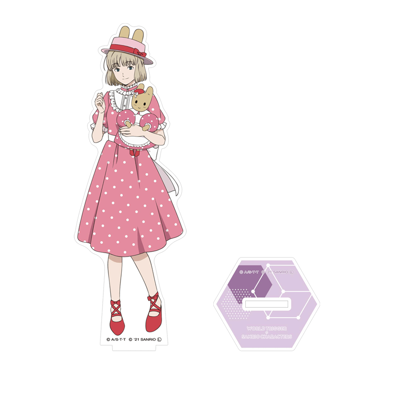 ワールドトリガー×サンリオキャラクターズ vol.2 アクリルスタンド 那須 玲