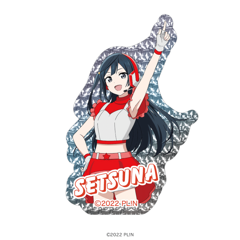 ラブライブ！虹ヶ咲学園スクールアイドル同好会 ホログラムステッカー 優木せつ菜 スペースパトロールver.