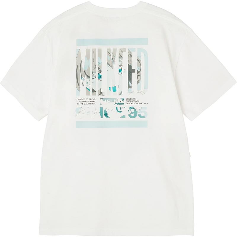 ミルクフェド×ラブライブ！スーパースター!! 可可 S/S TEE WHITE vol.2