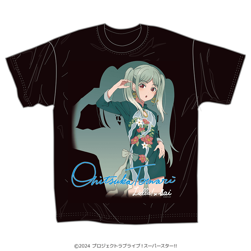 美容室sai×ラブライブ！スーパースター!! Tシャツ 鬼塚冬毬