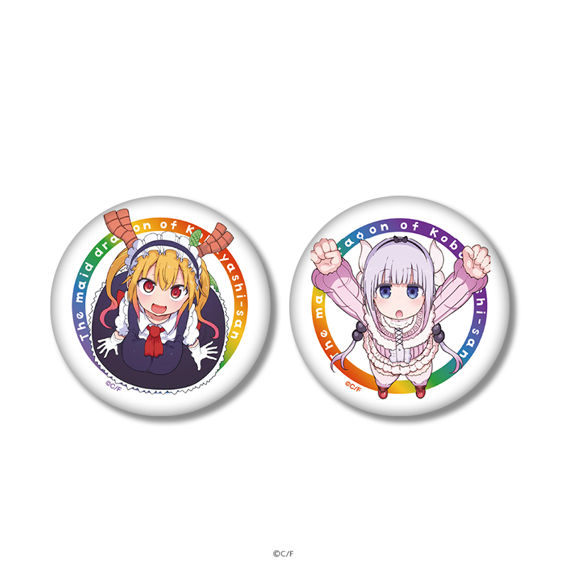 小林さんちのメイドラゴン 缶バッジセット コミックイラストver.