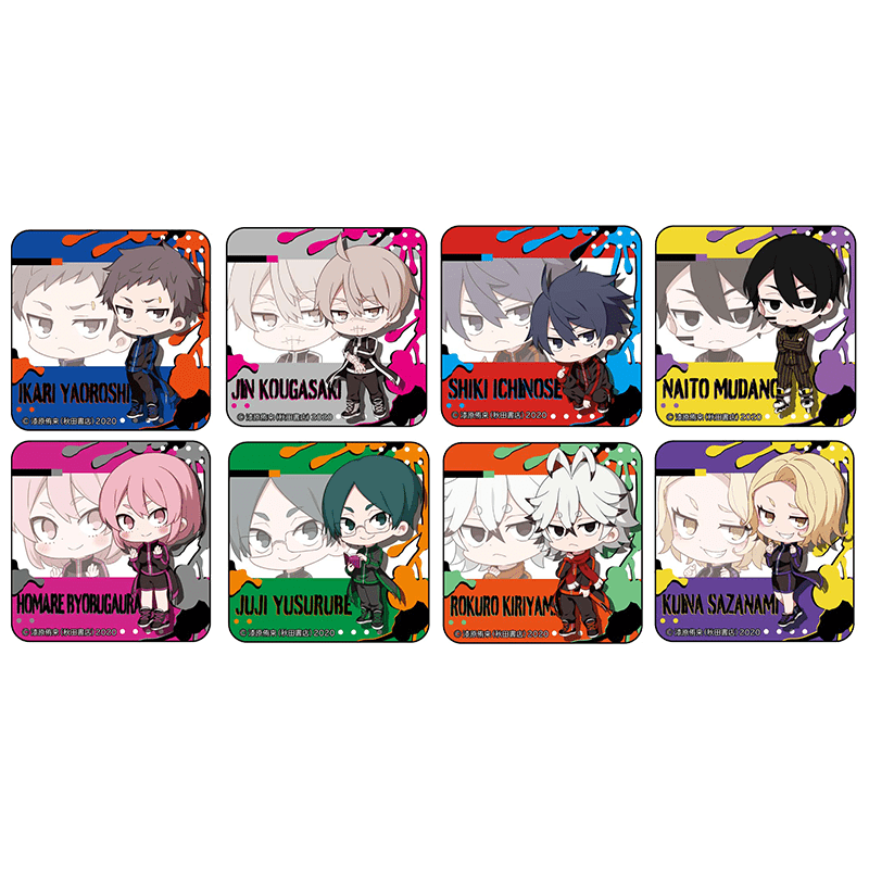 桃源暗鬼 アクリルマグネット ミニキャラver.（全8種）