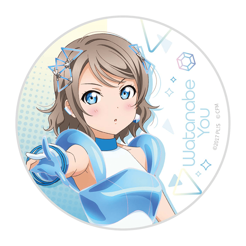 ラブライブ！サンシャイン!!×初音ミク 白雲石吸水コースター BANZAI! digital trippers ver. 渡辺曜
