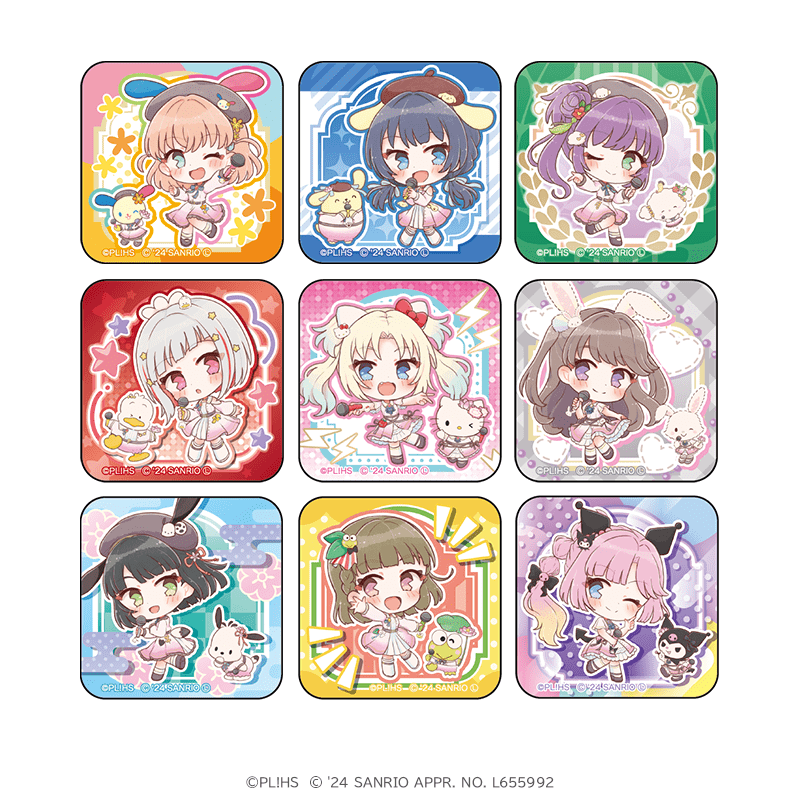 ラブライブ！蓮ノ空女学院スクールアイドルクラブ×サンリオキャラクターズ アクリルマグネット ミニキャラver.（全9種）
