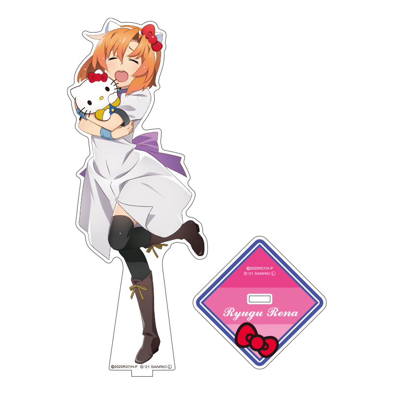 ひぐらしのなく頃に卒×サンリオキャラクターズ アクリルスタンド レナ 
