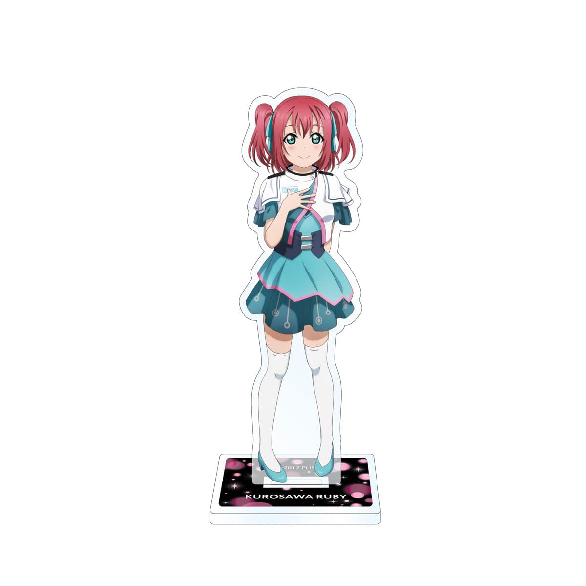 ラブライブ！サンシャイン!! Aqoursアクリルフィギュア サイバーセキュリティVer. 黒澤ルビィ _pre