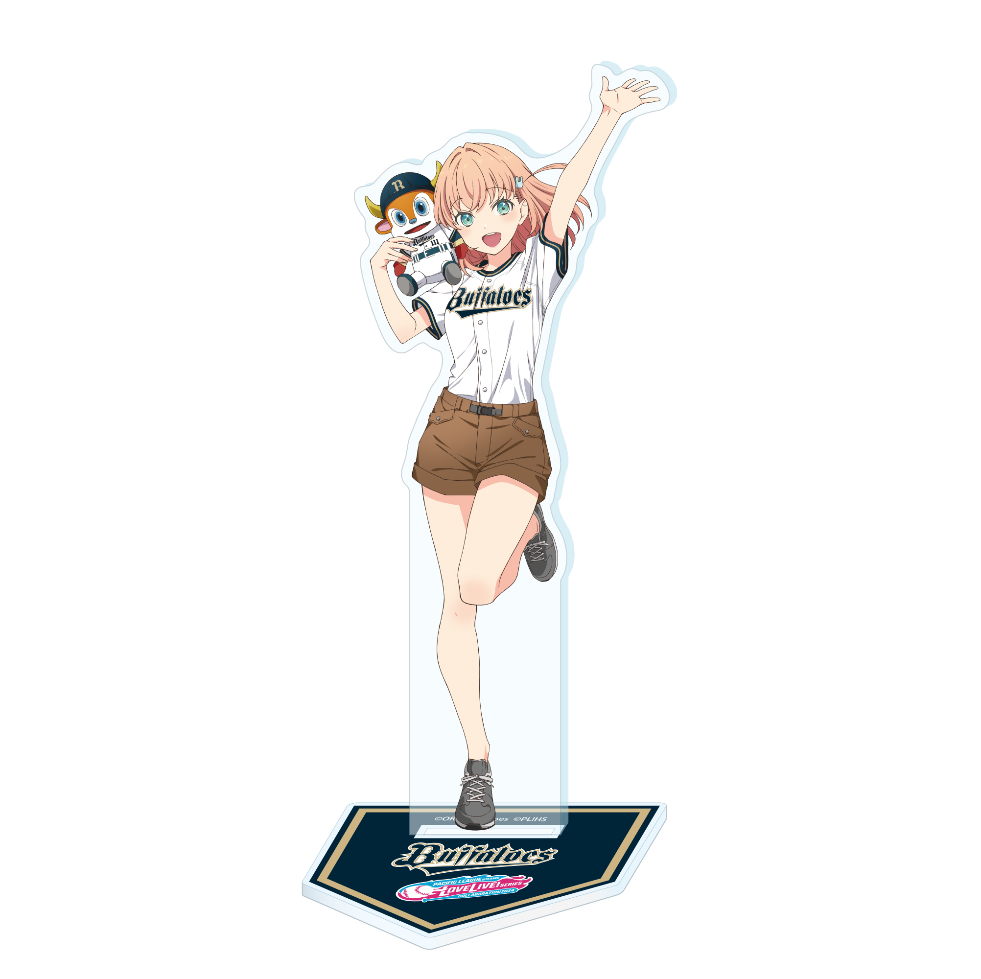 ラブライブ！蓮ノ空女学院スクールアイドルクラブ / オリックス・バファローズ アクリルスタンド 日野下花帆