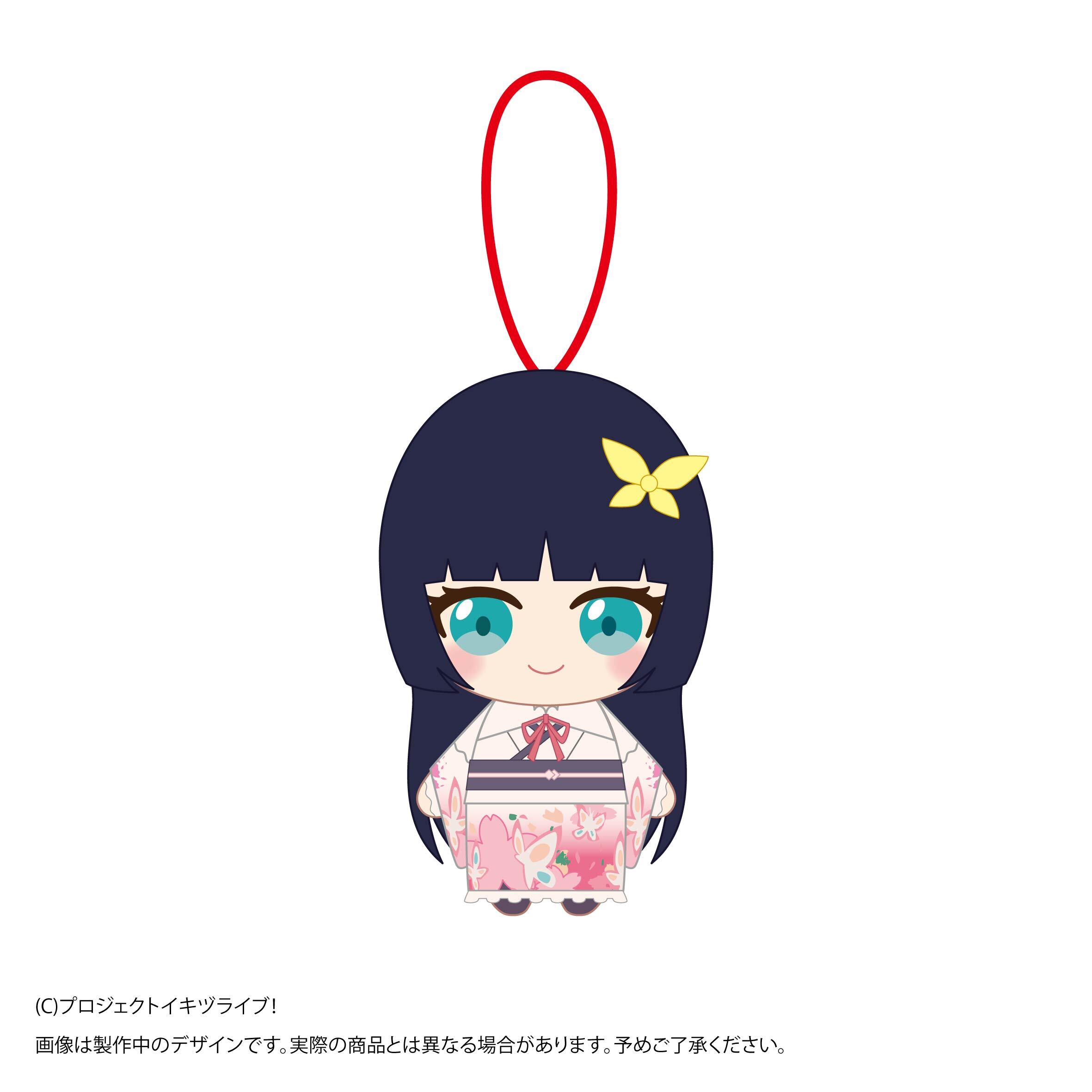 イキヅライブ！ LOVELIVE! BLUEBIRD 始まりたい？グッズ ぬいぐるみストラップ 駒形花火