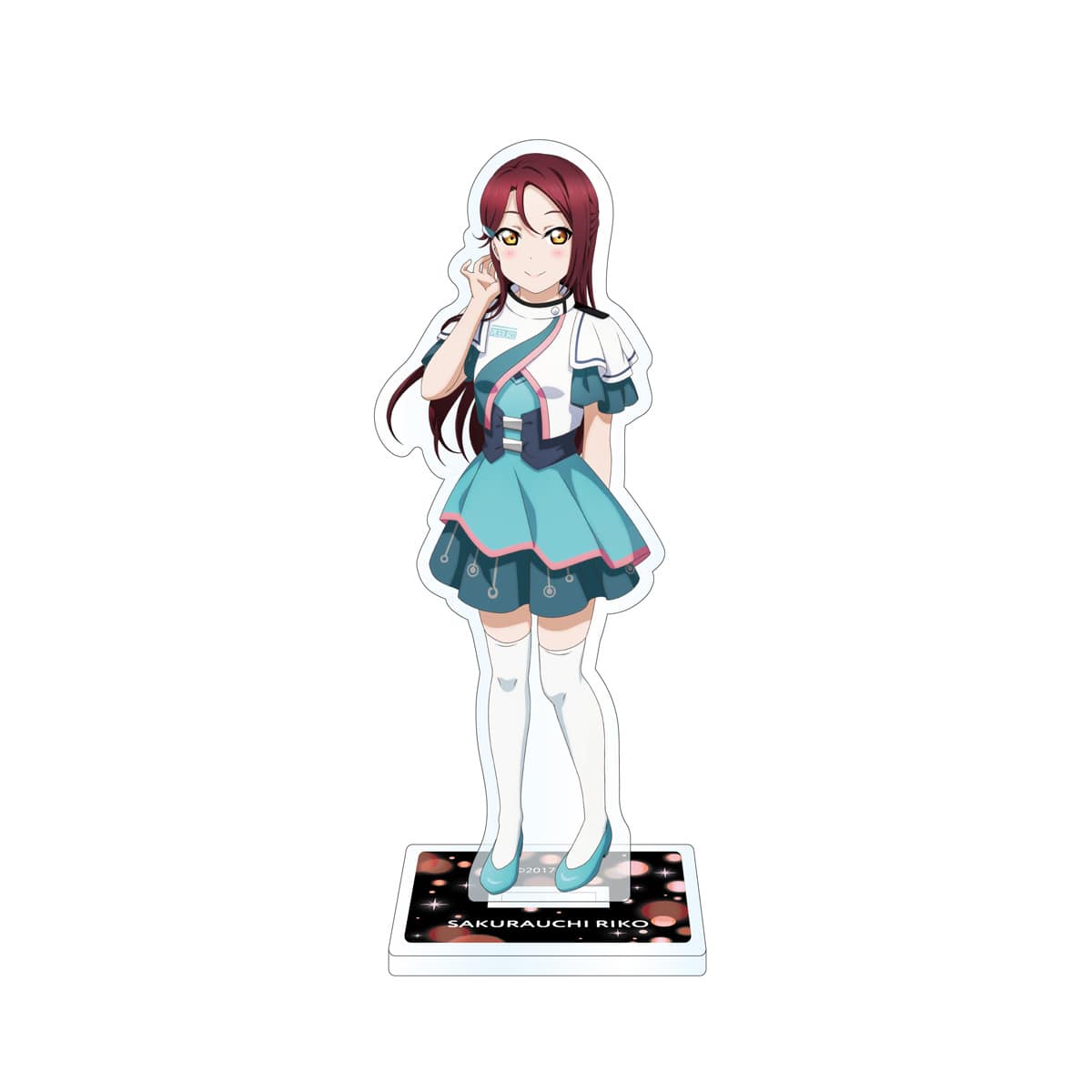 ラブライブ！サンシャイン!! Aqoursアクリルフィギュア サイバーセキュリティVer. 桜内梨子 _pre