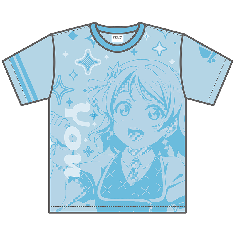 ラブライブ！サンシャイン!! カラーTシャツ KU-RU-KU-RU Cruller! ver. 曜