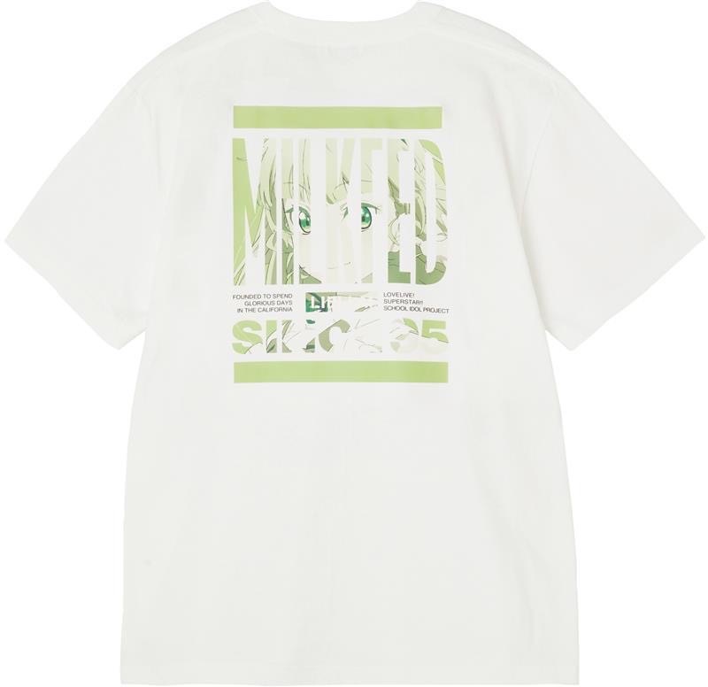 ミルクフェド×ラブライブ！スーパースター!! すみれ S/S TEE WHITE vol.2