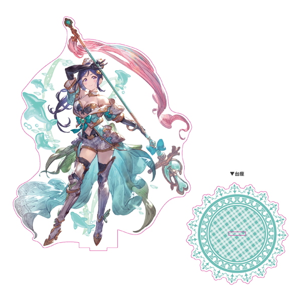 グランブルーファンタジー×ラブライブ！サンシャイン!! アクリルスタンド Aqours 果南