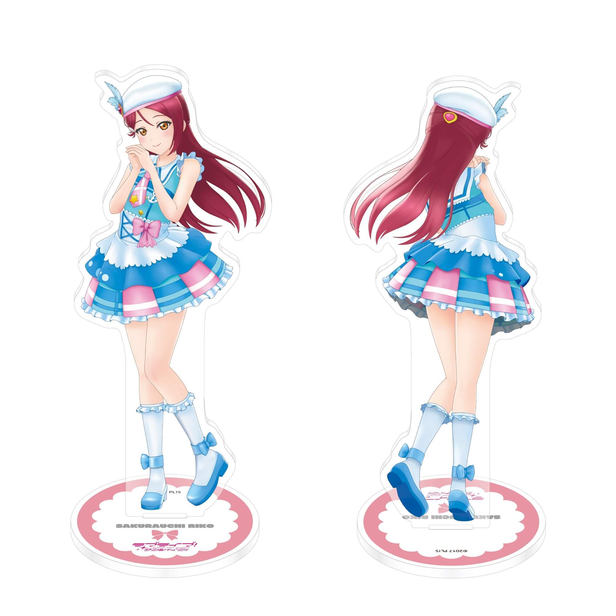 ラブライブ！サンシャイン!! 両面アクリルスタンド「君のこころは輝いてるかい？」 桜内梨子_s1