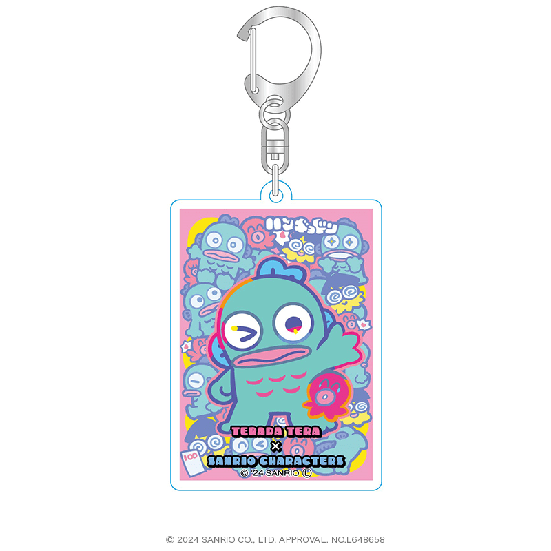 寺田てら×サンリオキャラクターズ アクリルキーホルダー ハンギョドン