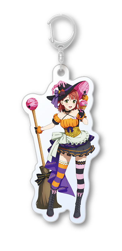 AiScReam ハロウィン アクリルキーホルダー 上原歩夢