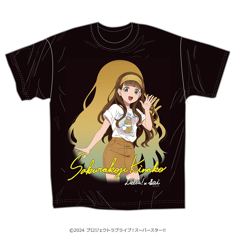 美容室sai×ラブライブ！スーパースター!! Tシャツ 桜小路きな子