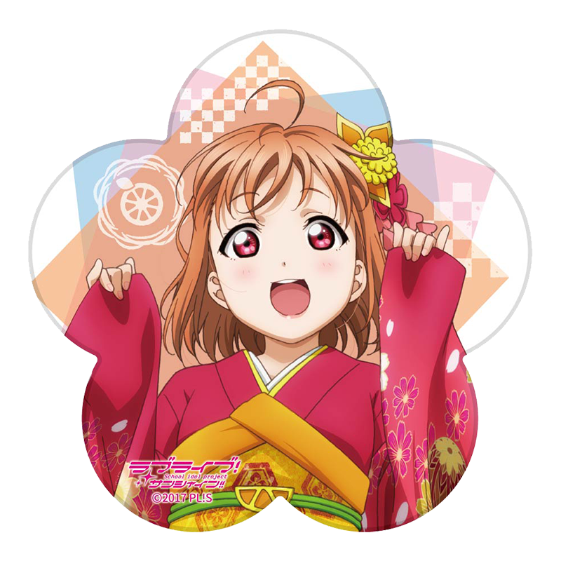 ラブライブ！サンシャイン!! 陶器コースター 晴れ着Collection ver. 千歌