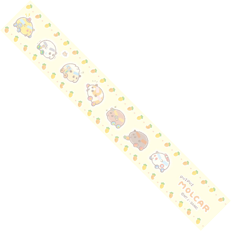 PUI PUI モルカー -DesignProduced by Sanrio- マスキングテープ