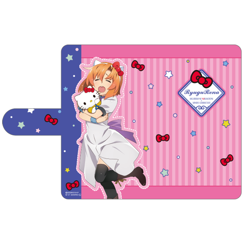ひぐらしのなく頃に卒×サンリオキャラクターズ スマートフォンケース レナ