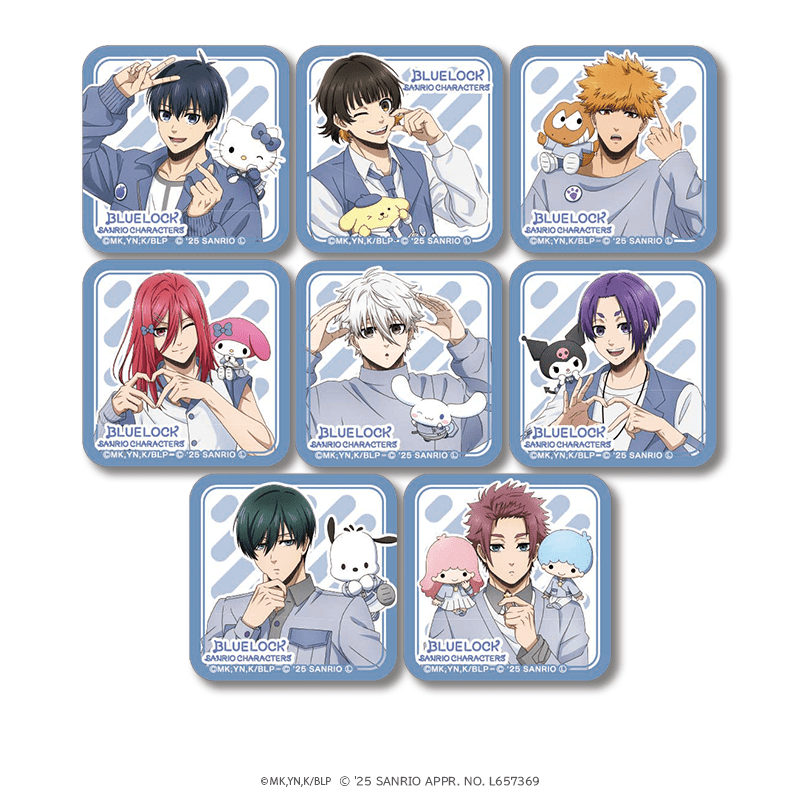 ブルーロック×サンリオキャラクターズ アクリルマグネット（全８種）