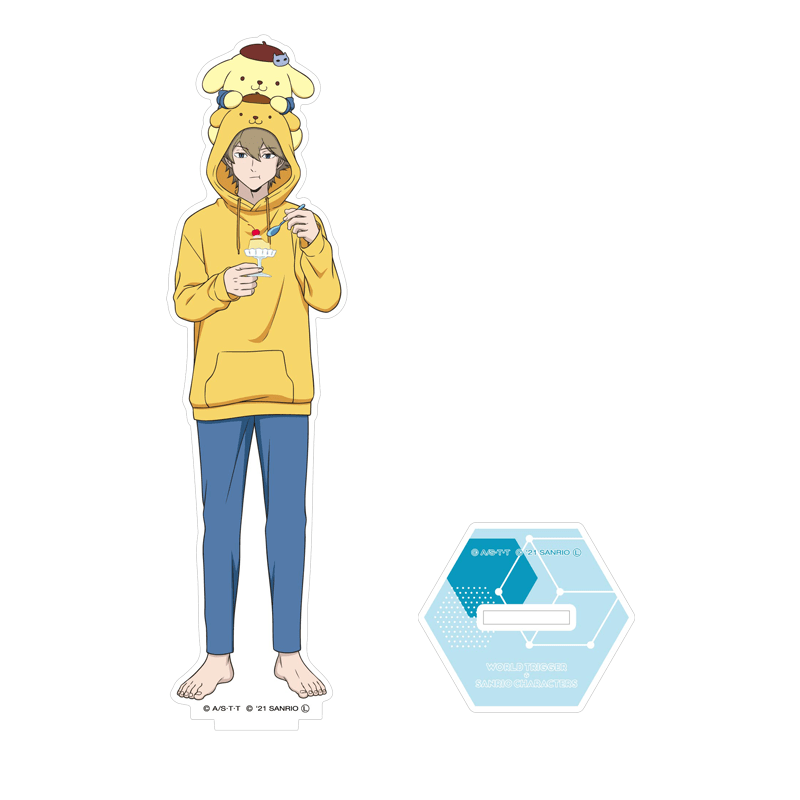 ワールドトリガー×サンリオキャラクターズ vol.2 アクリルスタンド ヒュース