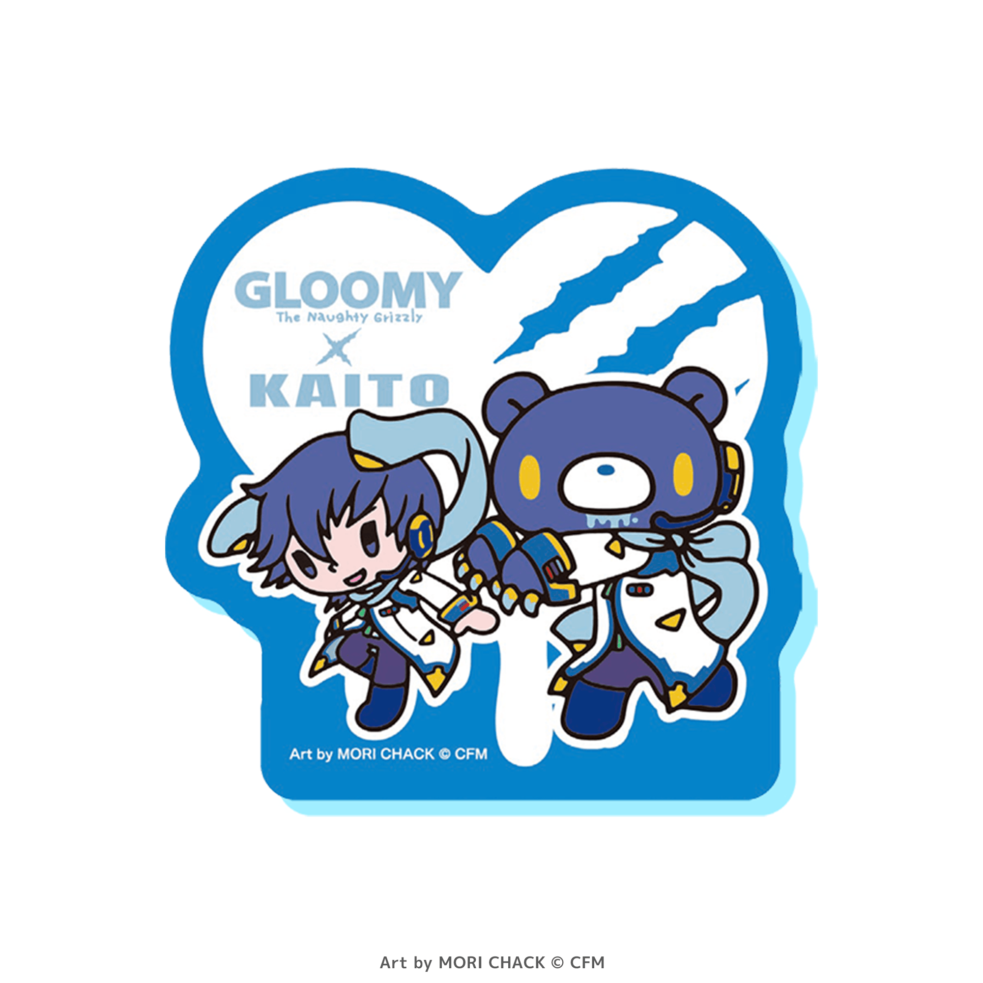 GLOOMY meets 初音ミク アクリルメモクリップ グルーミー＆KAITO ミニキャラver.
