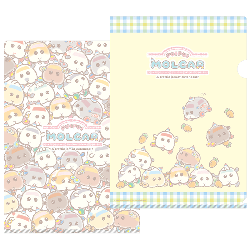 PUI PUI モルカー DRIVING SCHOOL -DesignProduced by Sanrio- クリアファイル