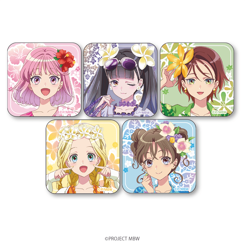 前橋ウィッチーズ アクリルマグネット バカンスver.(全5種)