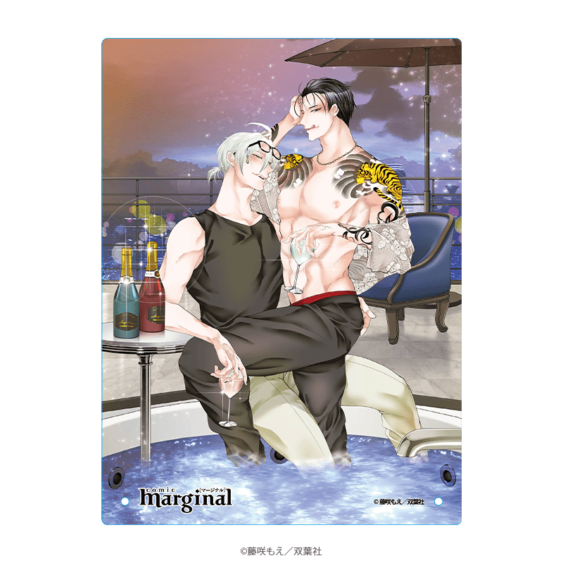 マージナル8周年フェア 腐男子召喚～異世界で神獣にハメられました～ アクリルプレート 呉・景虎 デザートver.