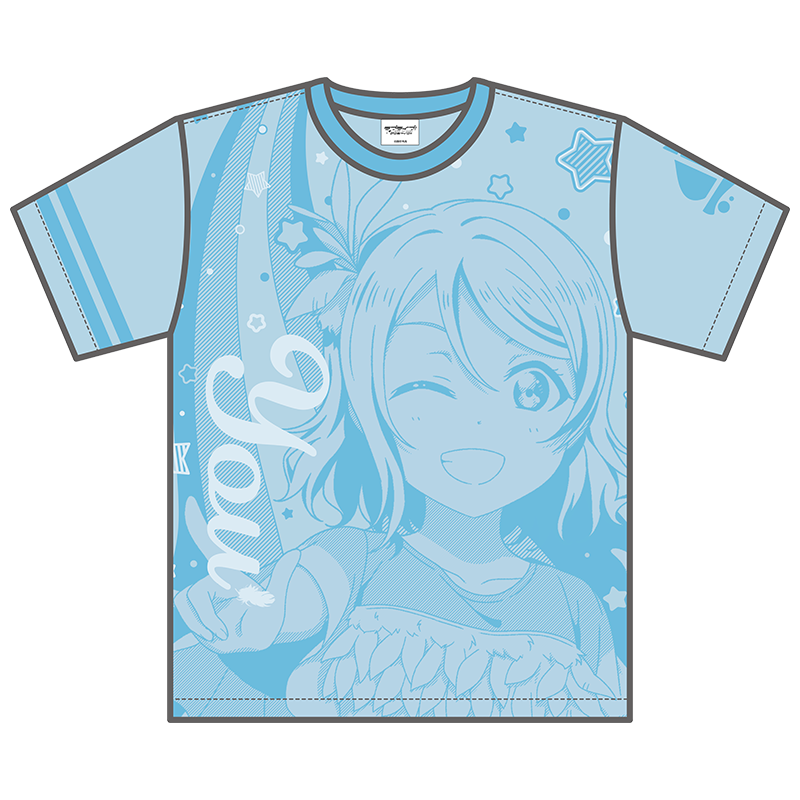 ラブライブ！サンシャイン!! カラーTシャツ DREAMY COLOR ver. 渡辺 曜