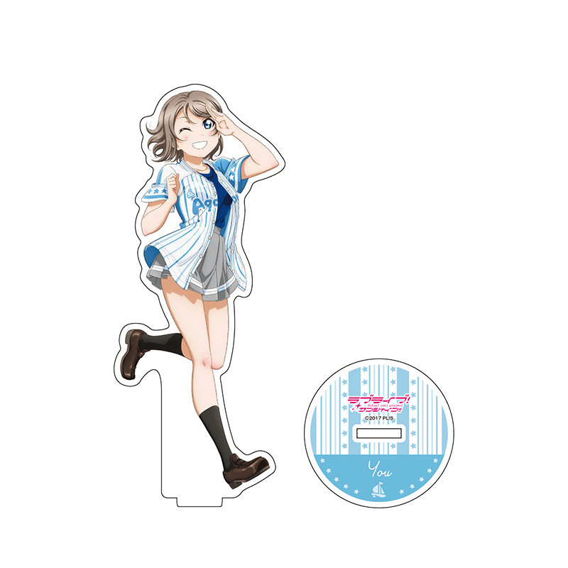 ラブライブ！サンシャイン!! アクリルスタンド ユニフォームver. 渡辺 曜