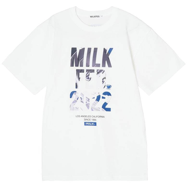 ミルクフェド×ラブライブ！スーパースター!! 恋 S/S TEE WHITE