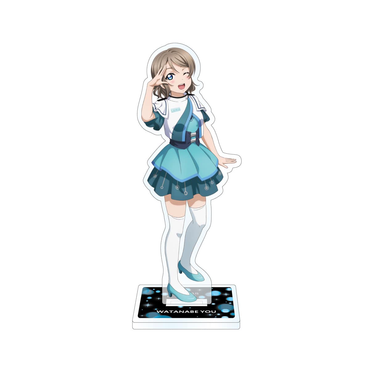 ラブライブ！サンシャイン!! Aqoursアクリルフィギュア サイバーセキュリティVer. 渡辺曜 _pre