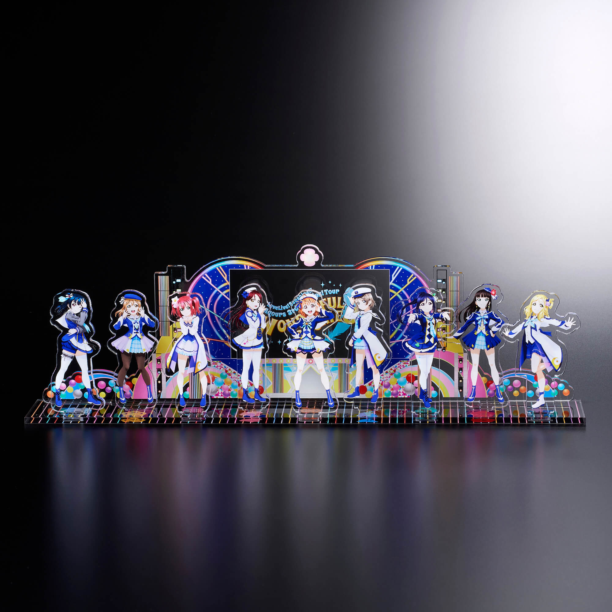 ラブライブ！サンシャイン!! 浦の星女学院購買部 ライブステージアクリルジオラマ Aqours 3rd LoveLive! Tour ～WONDERFUL STORIES～