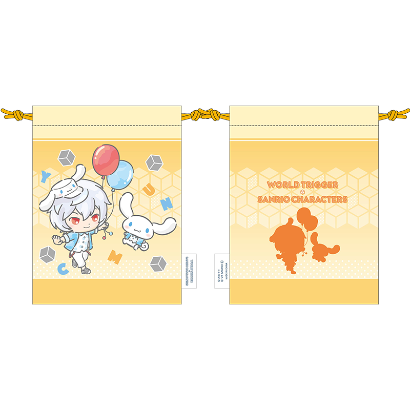 ワールドトリガー×サンリオキャラクターズ vol.1 巾着 空閑 遊真