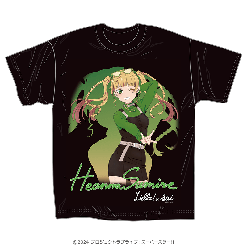 美容室sai×ラブライブ！スーパースター!! Tシャツ 平安名すみれ