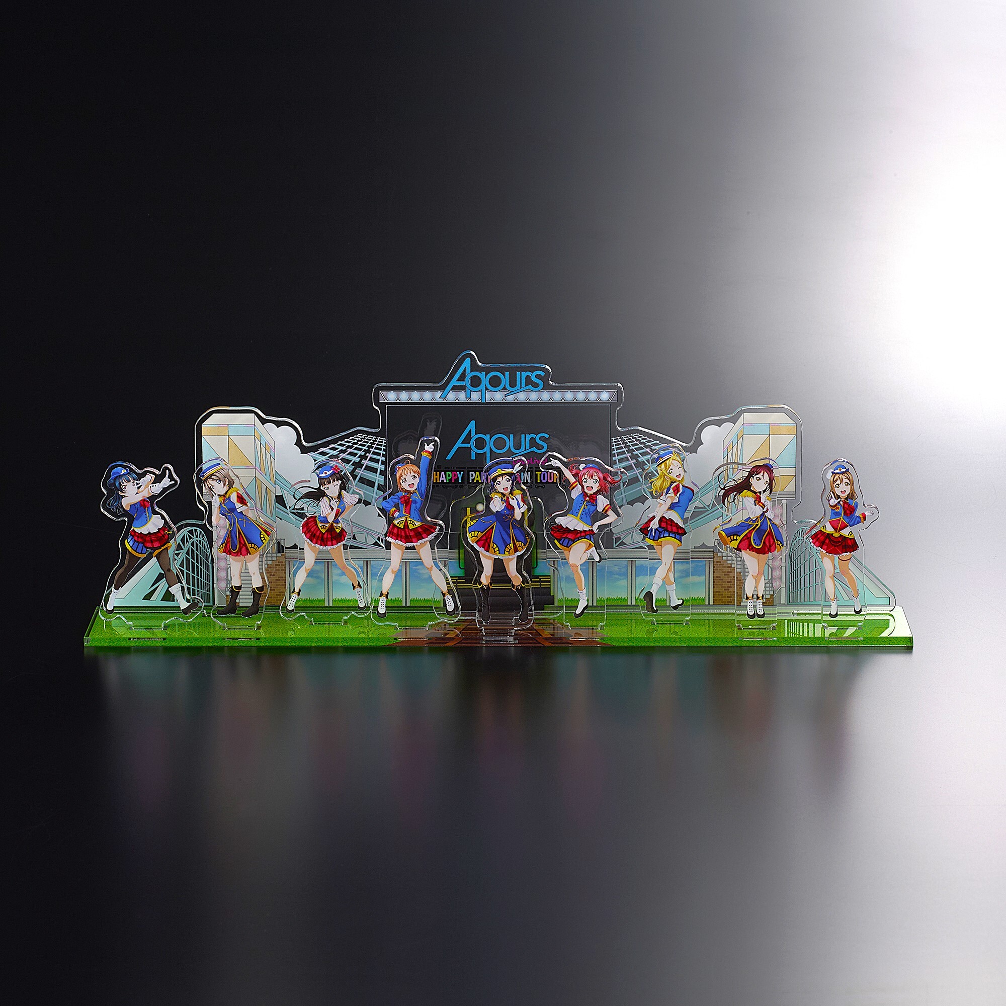 ラブライブ！サンシャイン!! 浦の星女学院購買部 ライブステージアクリルジオラマ Aqours 2nd LoveLive! HAPPY PARTY TRAIN TOUR